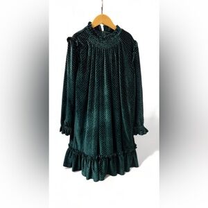 Pettigirl Girls Green  Ruffle Layer Vintage Dresses Boutique